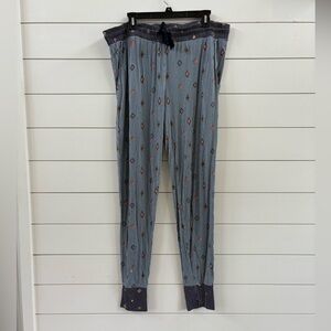 Vera Bradley Blue Geo Lounge Pajama Pants